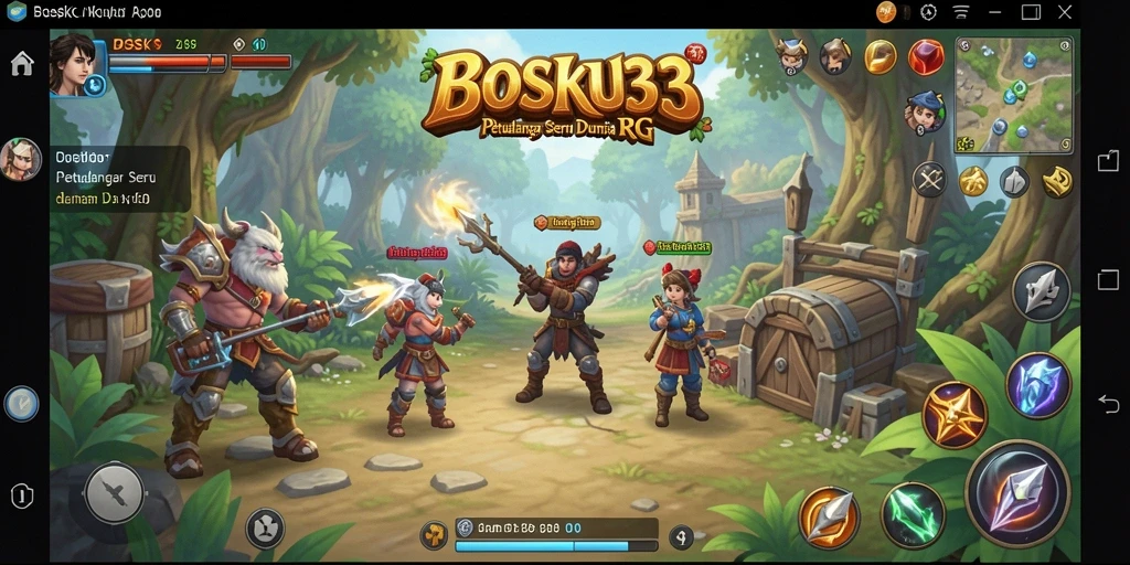 Screenshot menarik dari gameplay BOSKU33 yang penuh aksi.
