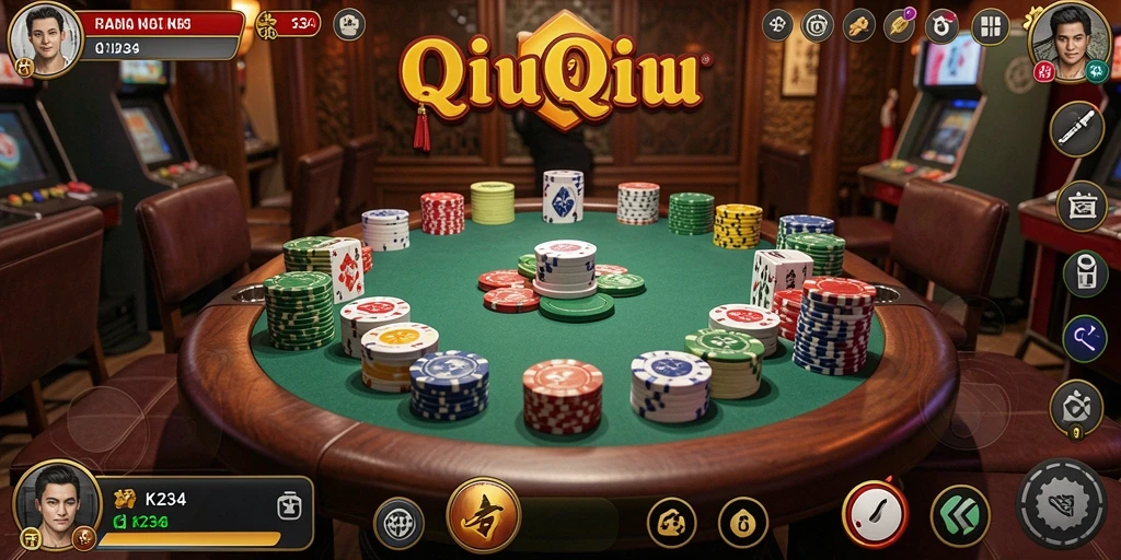 Screenshot gameplay QiuQiu K234 yang menampilkan aksi seru.