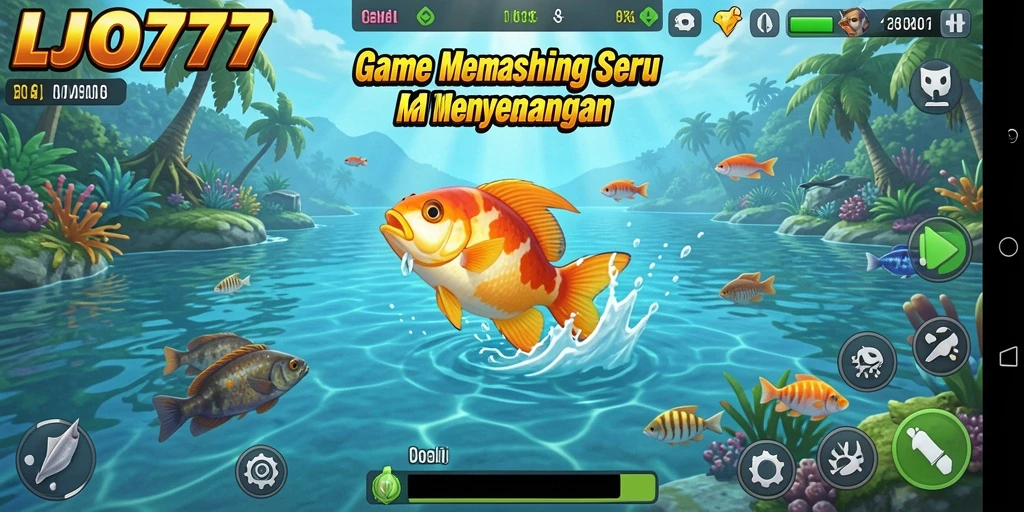 Tangkapan ikan yang menakjubkan dalam gameplay LJO777.