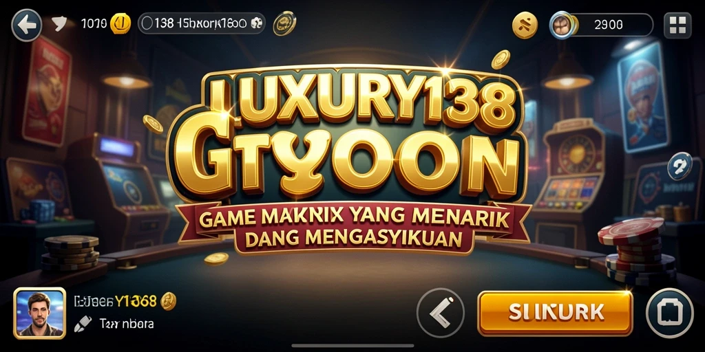 Tampilan gameplay LUXURY138 dengan elemen Tycoon yang menarik.