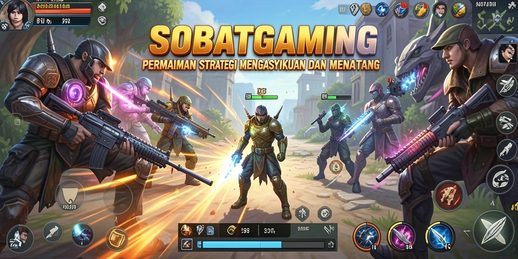Gameplay strategi intens dan menantang di SOBATGAMING.