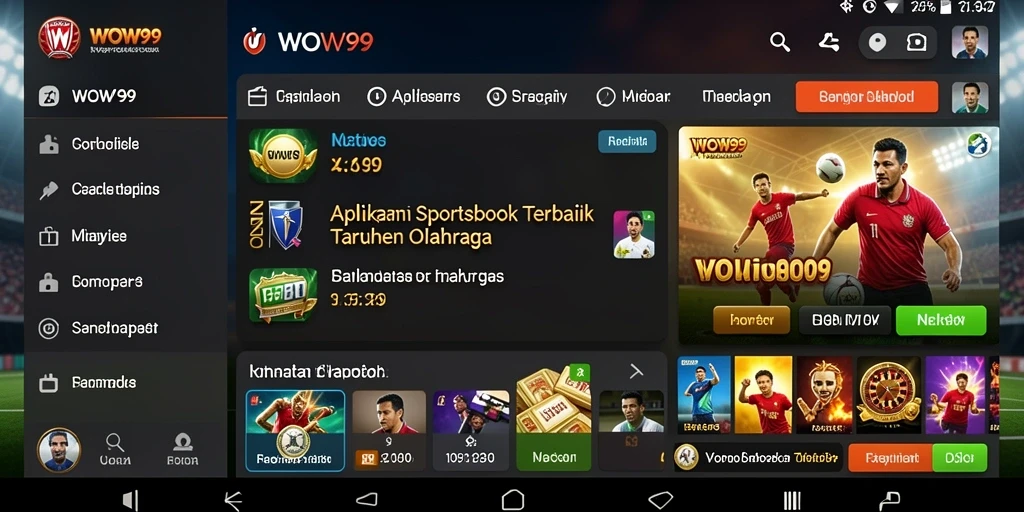 Tampilan gameplay WOW99 yang menarik untuk taruhan olahraga.